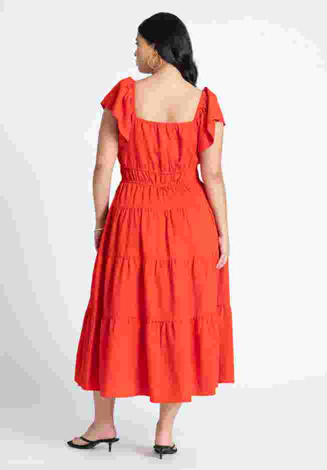 Ruffled Tiered Maxi Dress image number 1