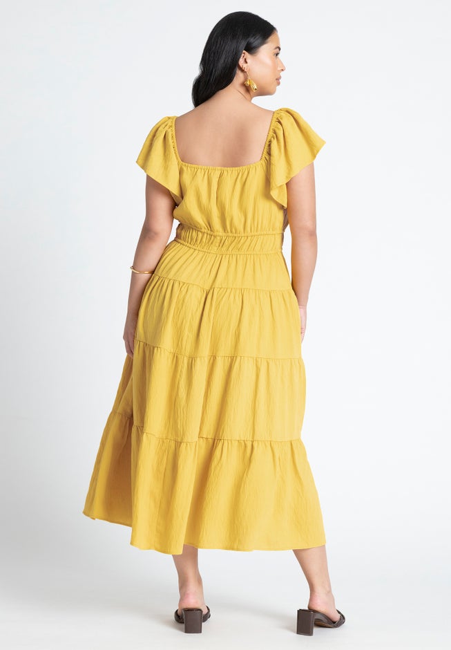 Ruffled Tiered Maxi Dress