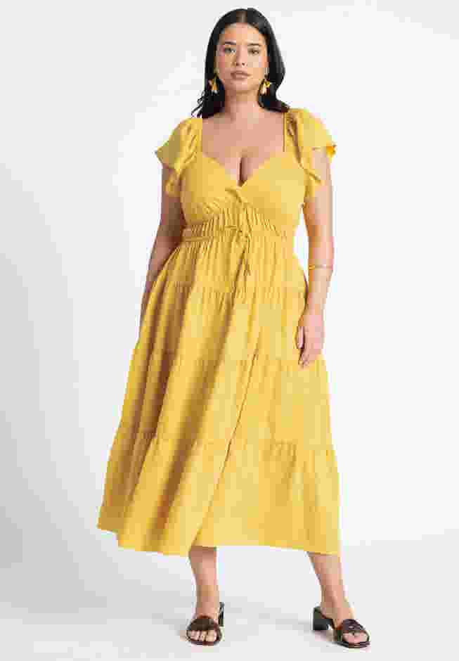 Ruffled Tiered Maxi Dress image number 0