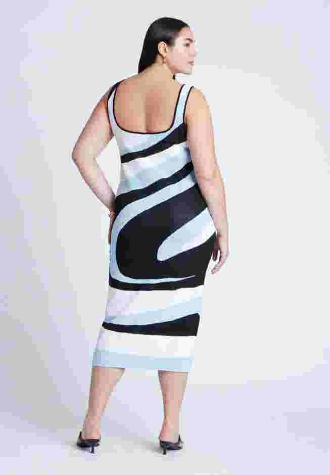 Intarsia Column Dress image number 1