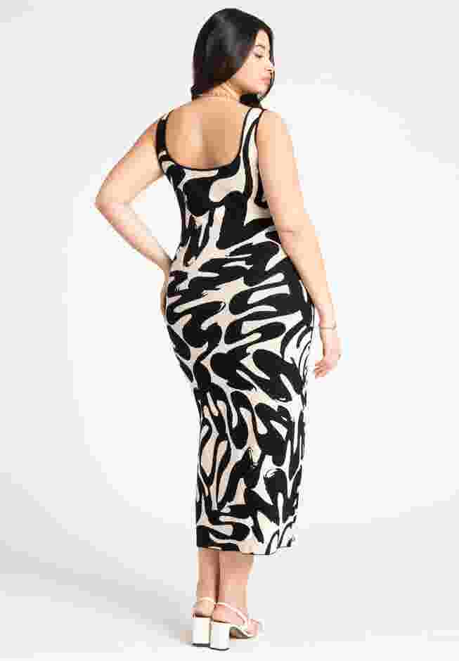 Intarsia Column Dress image number 1