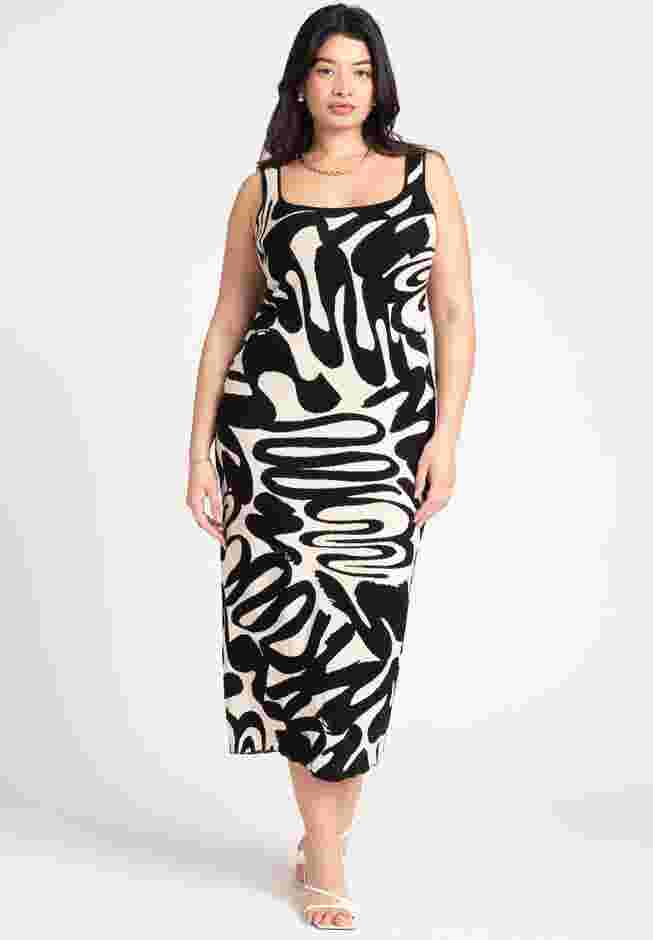 Intarsia Column Dress image number 0