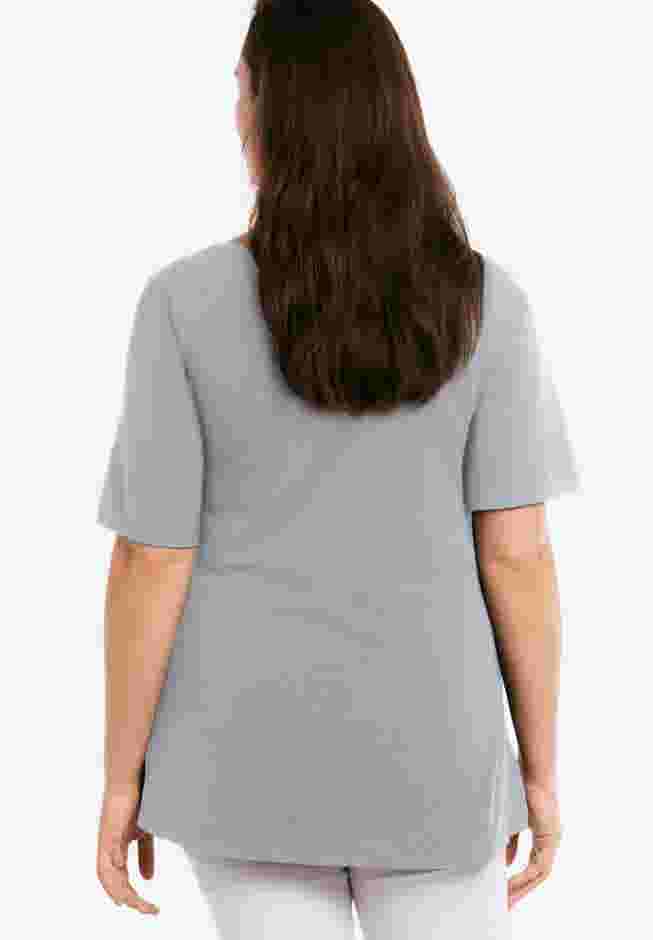 V-neck A-line Tunic image number 1