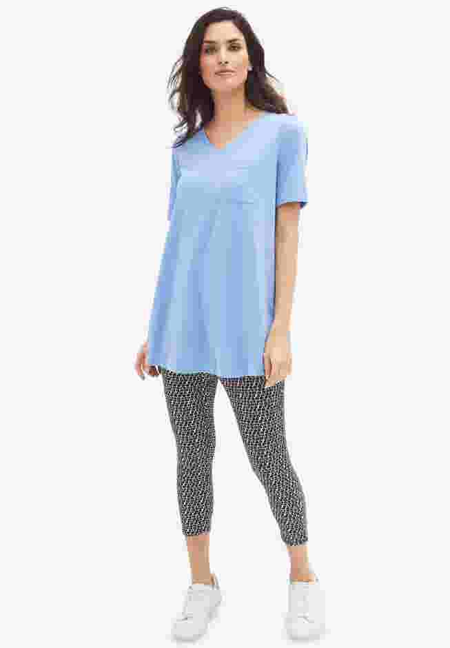 V-neck A-line Tunic image number 0