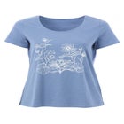100% Cotton Scoopneck Short Sleeve Graphic Tee image number null