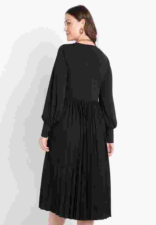 Knot Front Pleated Skirt Dress image number 2