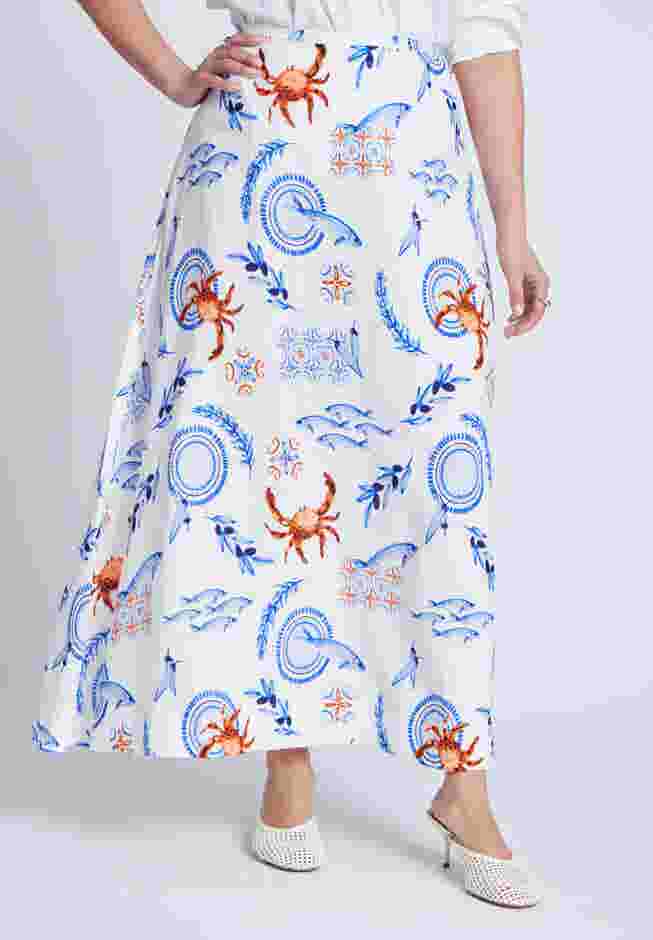 Printed Full Skirt image number 1
