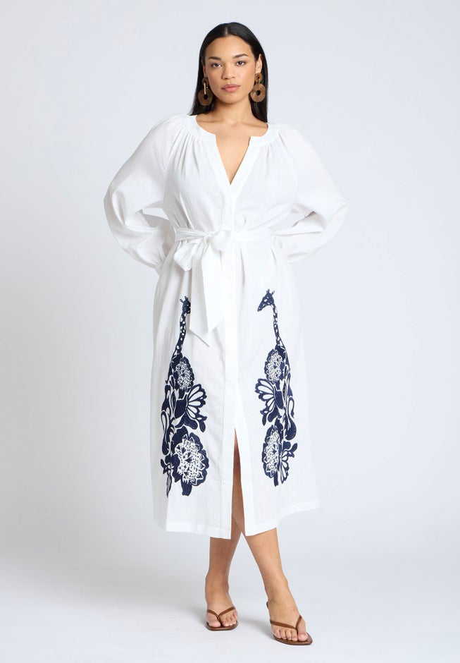 Relaxed Dress with Applique image number 0