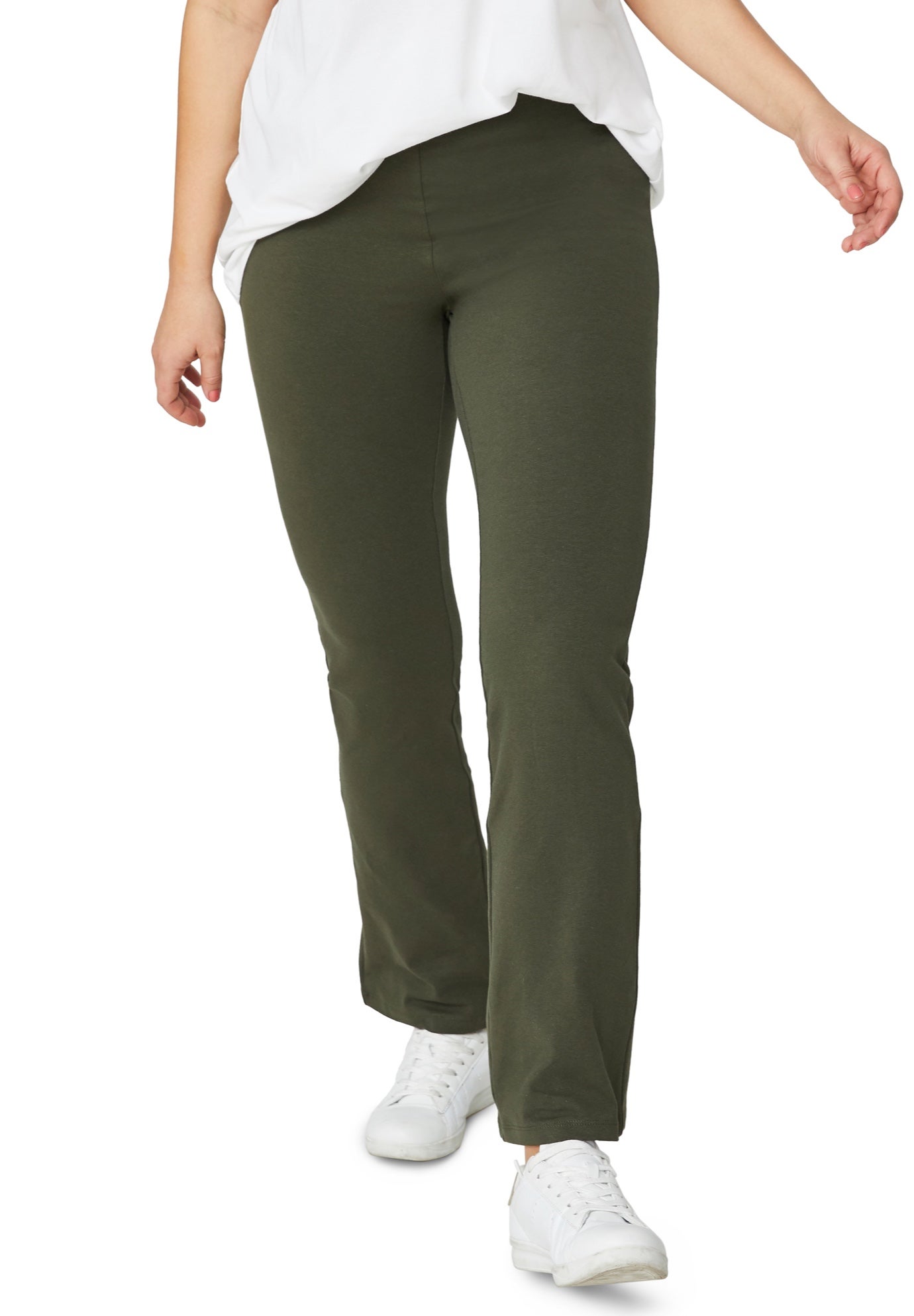 Cotton Spandex Bootcut Leggings image number 0