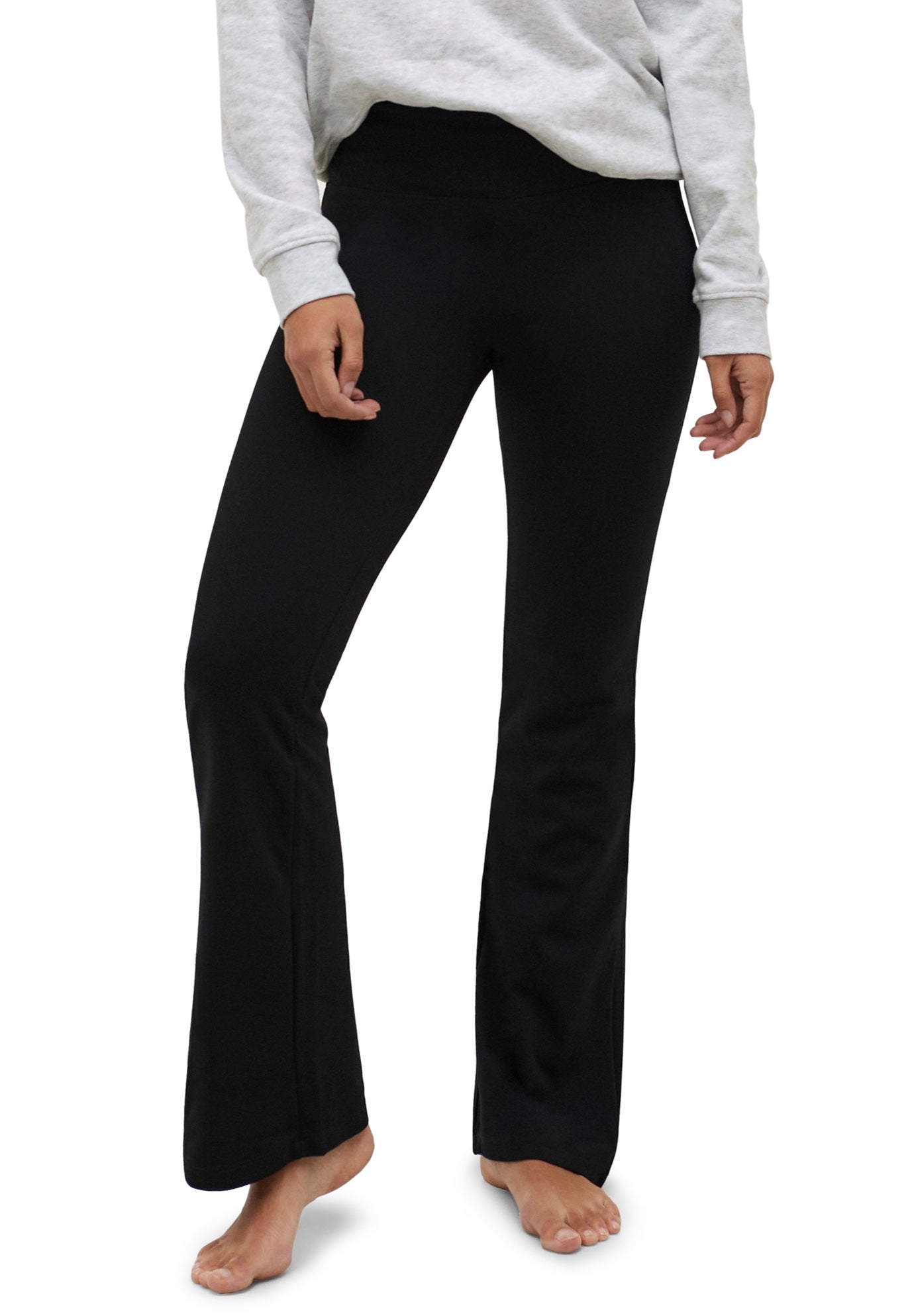 Stretch Knit Bootcut Leggings image number 0