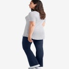 Stretch Knit Bootcut Leggings image number null