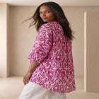Hi-Low Linen Tunic image number null