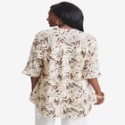 Hi-Low Linen Tunic image number null