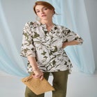 Hi-Low Linen Tunic image number null