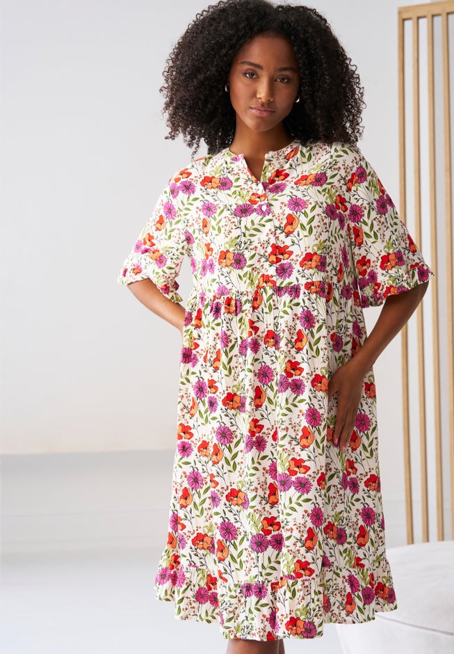 Ruffled Empire Dress image number 2