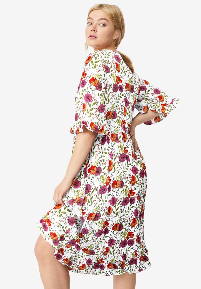Ruffled Empire Dress image number 1