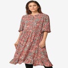 Ruffled Empire Dress image number null