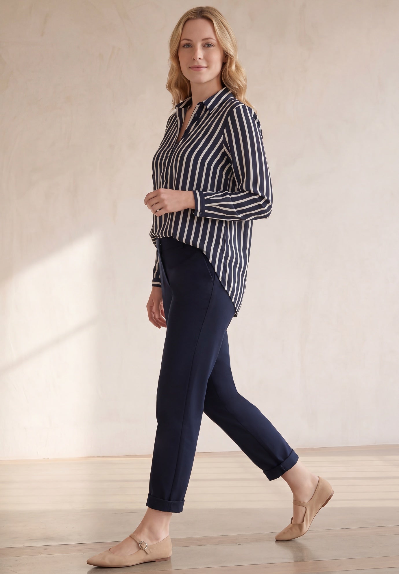 Button Placket Popover Tunic image number 2
