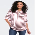 Button Placket Popover Tunic image number null