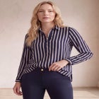 Button Placket Popover Tunic image number 0
