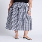 Gingham Full Skirt image number null