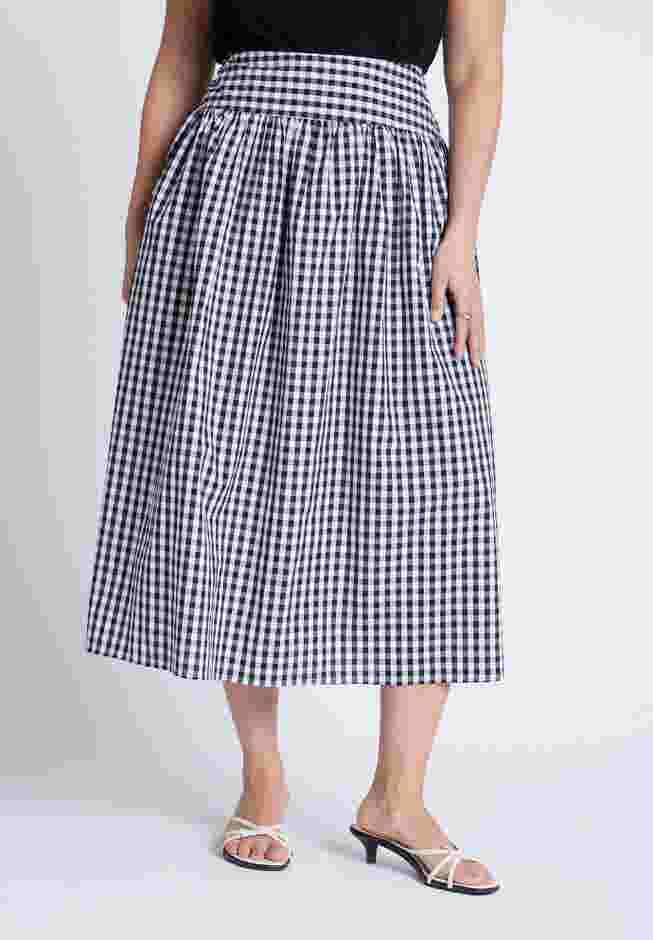 Gingham Full Skirt image number 1