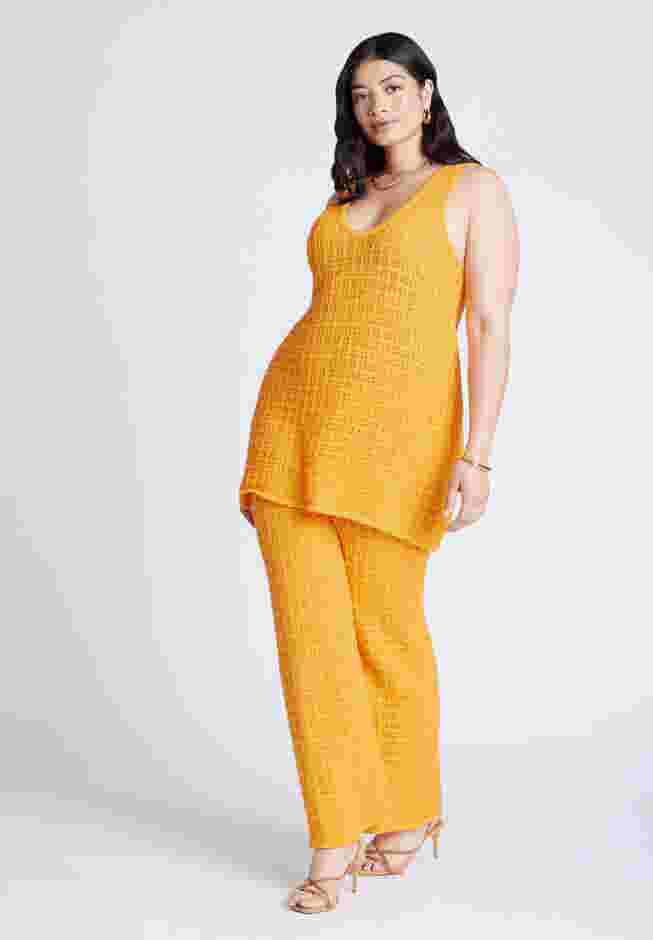 Crochet Knit Pant image number 1