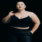 Dramatic Bust Crop Top image number null