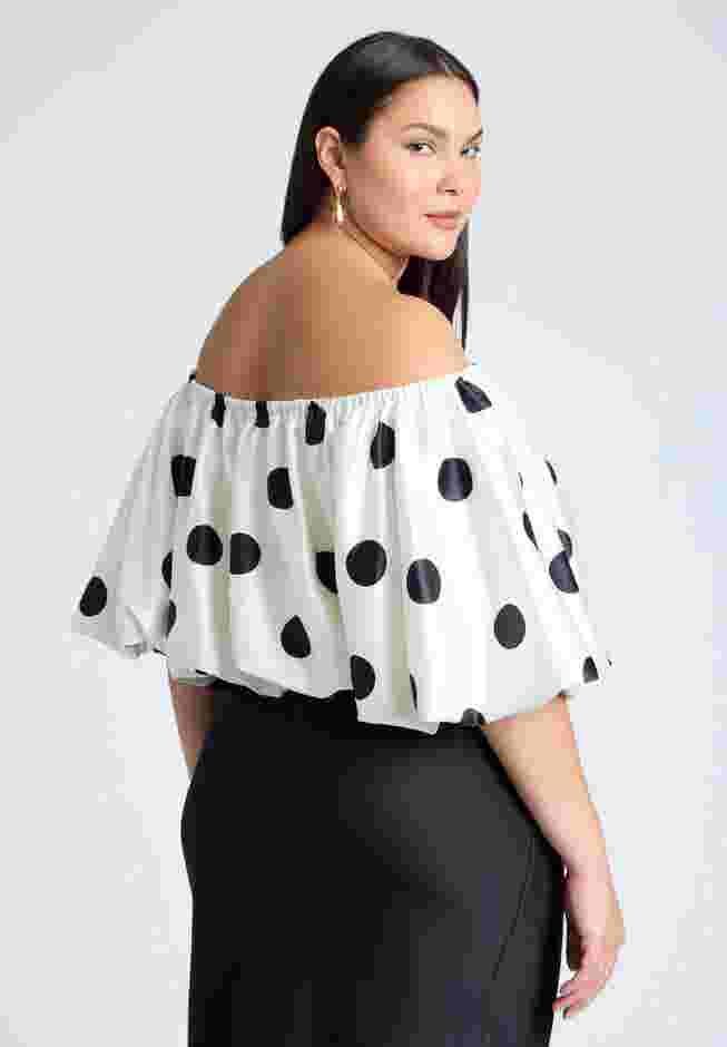 Satin Bubble Top image number 2