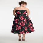 ELOQUII x kate spade new york Floral Pleated Gown image number null