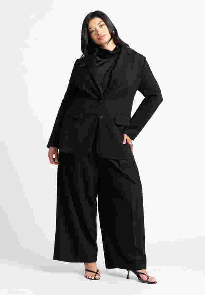 The Ultimate Stretch Long Two Button Blazer image number 3