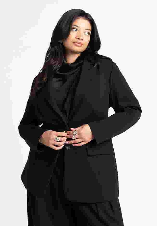 The Ultimate Stretch Long Two Button Blazer image number 0