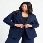 The Ultimate Stretch Long Two Button Blazer image number null