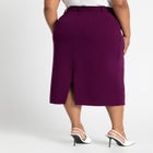 The 365 Semi Stretch Midi Column Skirt image number null
