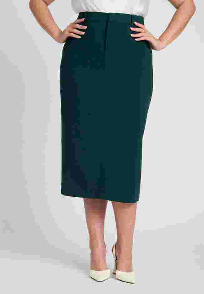 The 365 Semi Stretch Midi Column Skirt image number 1