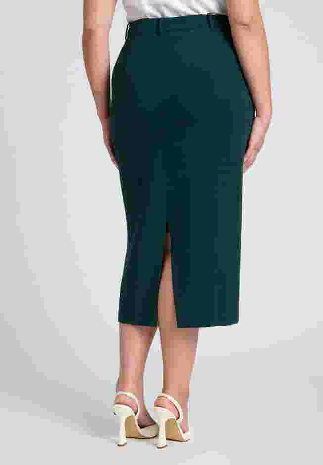 The 365 Semi Stretch Midi Column Skirt image number 2