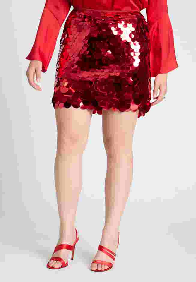 Paillette Sequin Mini Skirt image number 1