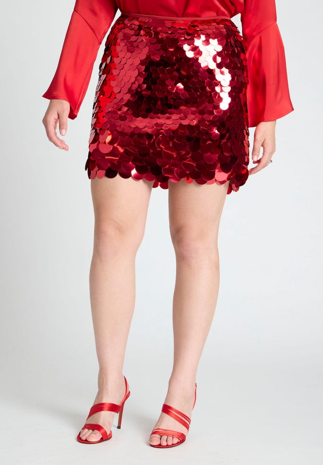 Paillette Sequin Mini Skirt image number 1