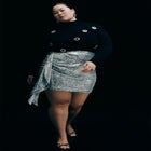 Draped Sequin Mini image number null