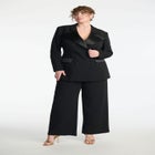 ELOQUII x kate spade new york Tailored Wide Leg Trouser image number null