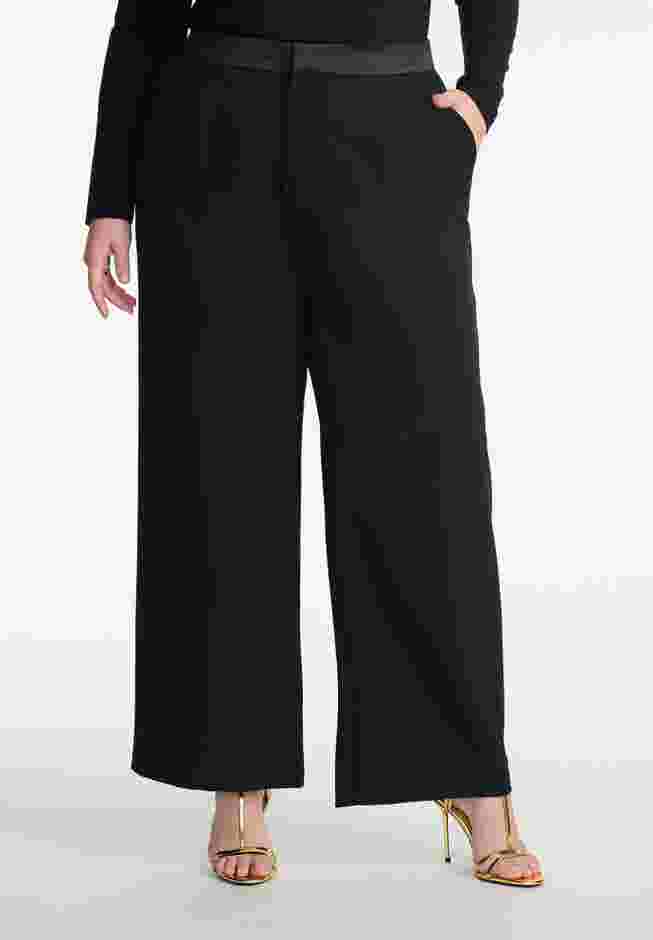 ELOQUII x kate spade new york Tailored Wide Leg Trouser image number 2