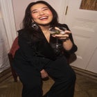 ELOQUII x kate spade new york Tailored Contrast Lapel Blazer image number null