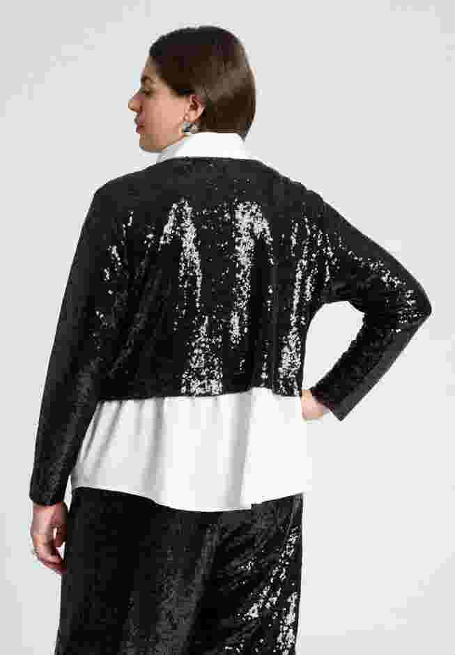 Collared Sequin Twofer image number 1