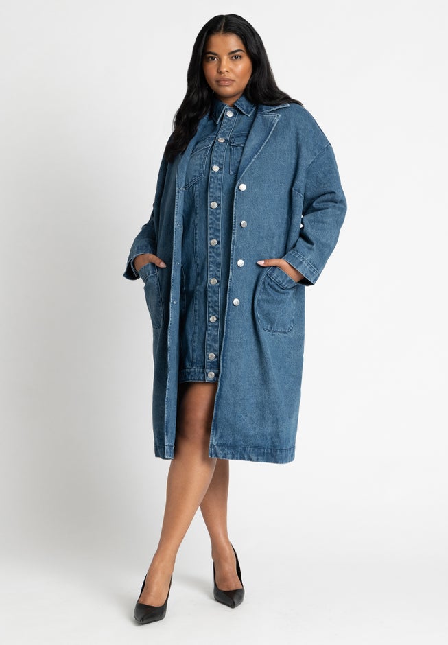 Denim Overcoat image number 0