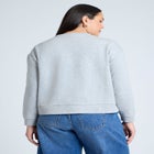 Shoulder-Button Sweatshirt image number null