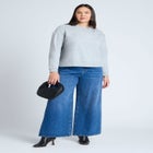 Shoulder-Button Sweatshirt image number null