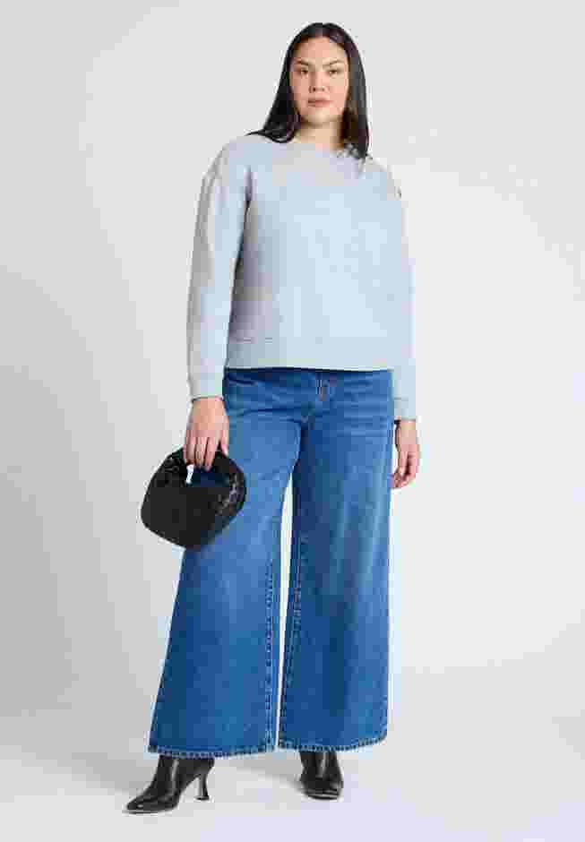 Shoulder-Button Sweatshirt image number 2