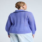 Collared Sweater With Tie image number null