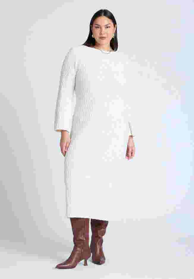Slubby Sweater Dress image number 1
