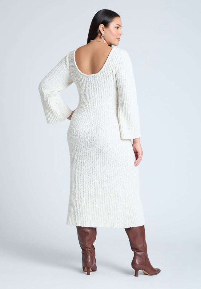 Slubby Sweater Dress image number 2